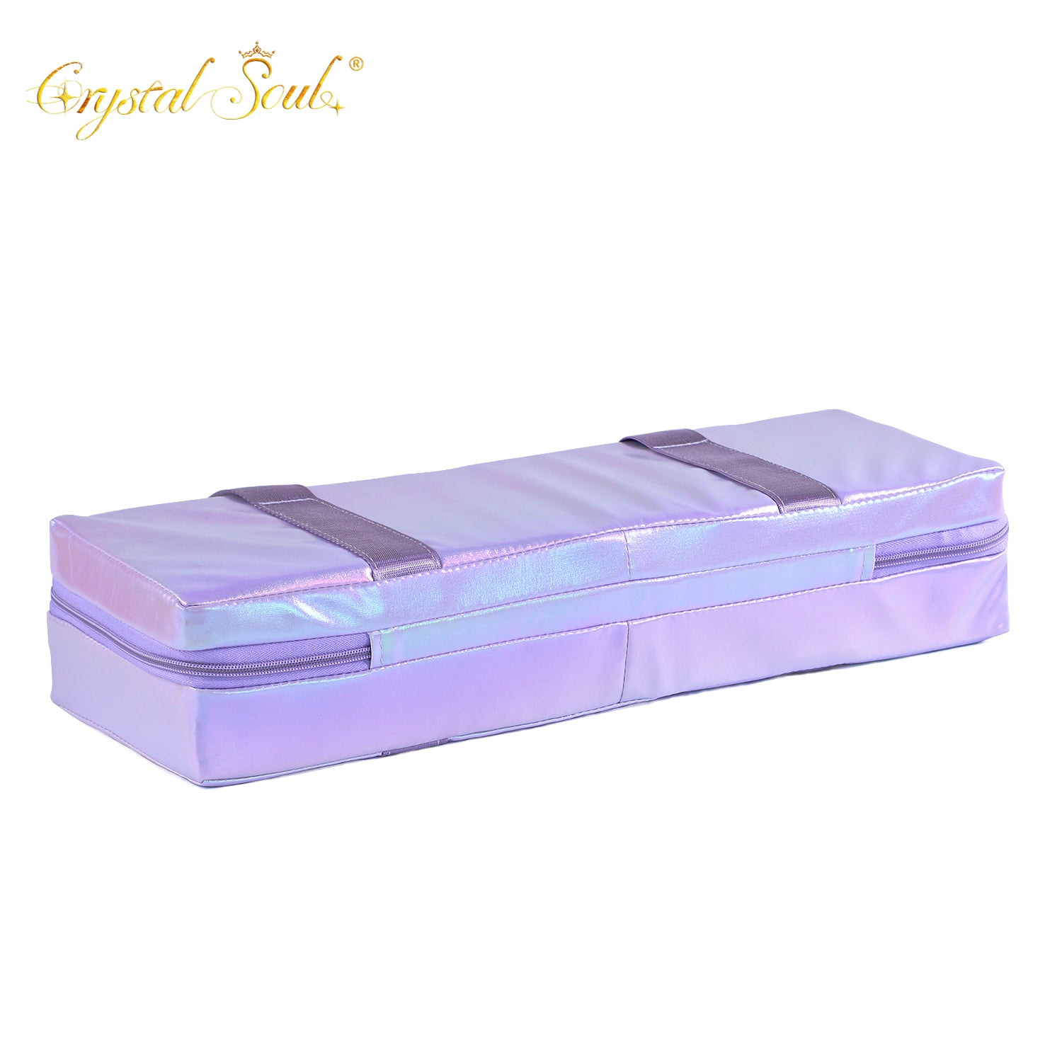 Crystal Soul Singing Fork Purple Laser Shockproof Bag