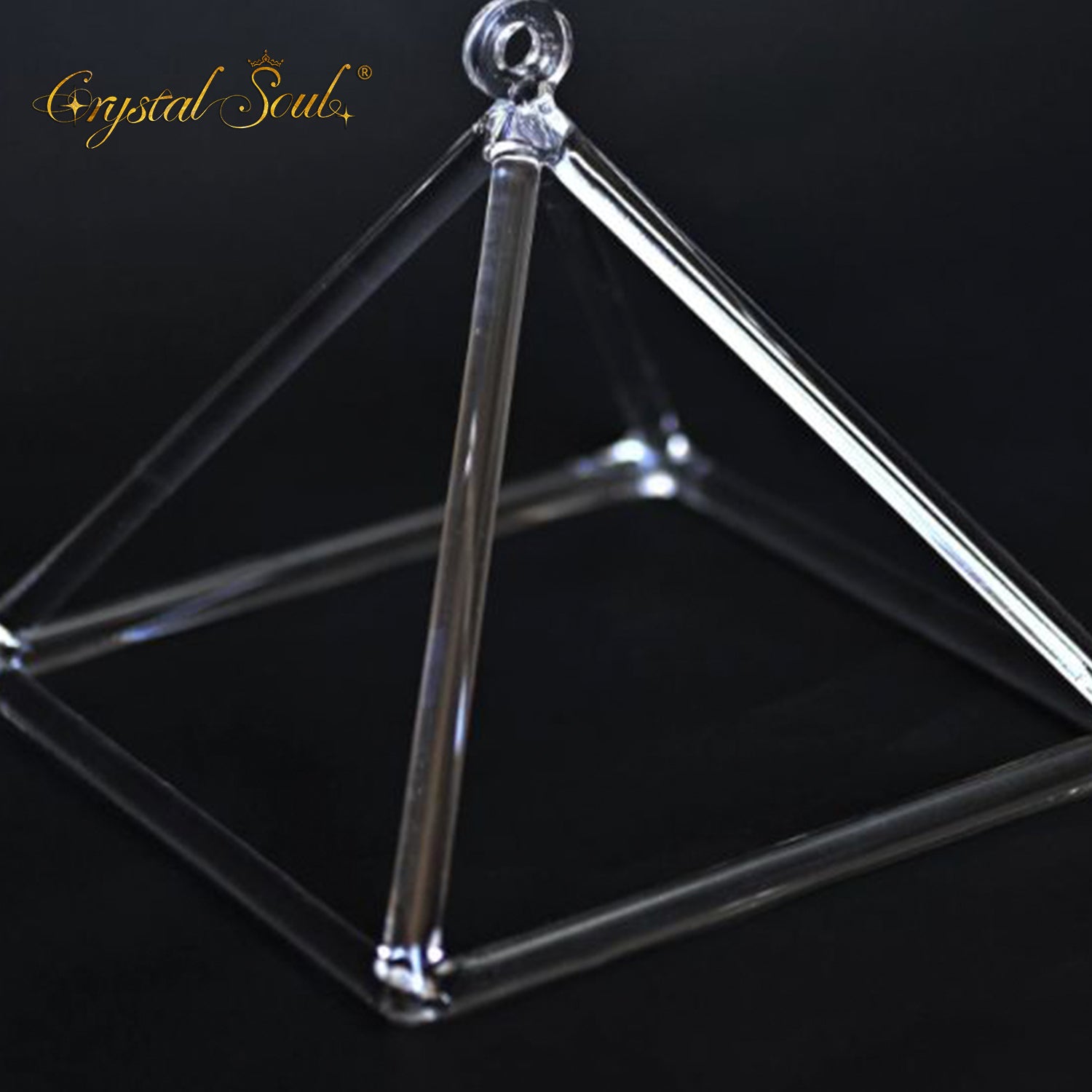 Crystal Soul Clear Crystal Pyramid