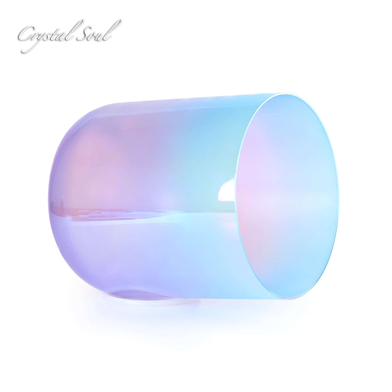 Crystal Soul Azure Purple Gradient Alchemy Crystal Bowl