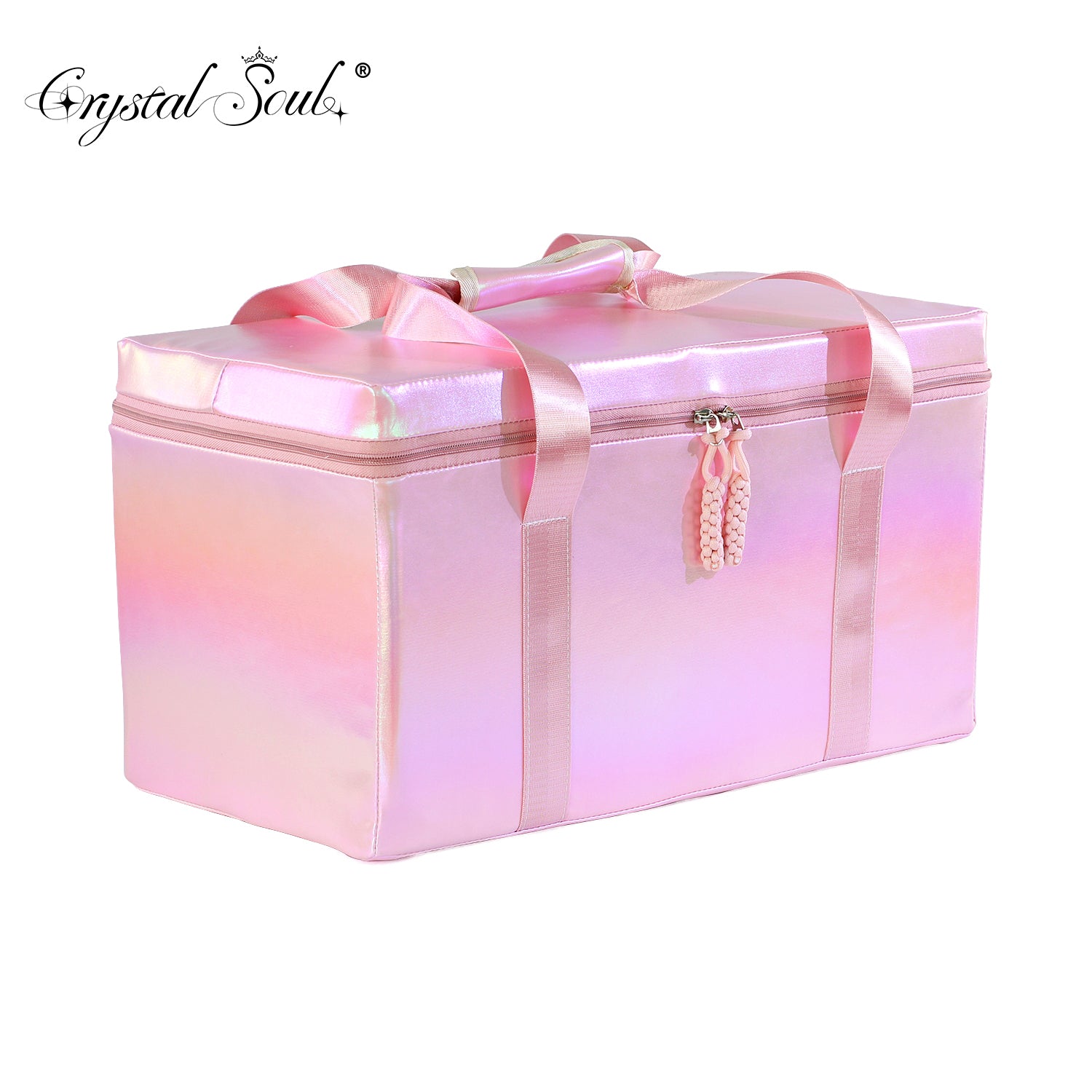 Crystal Soul Crystal Singing Bowl Pink Shockproof Bags