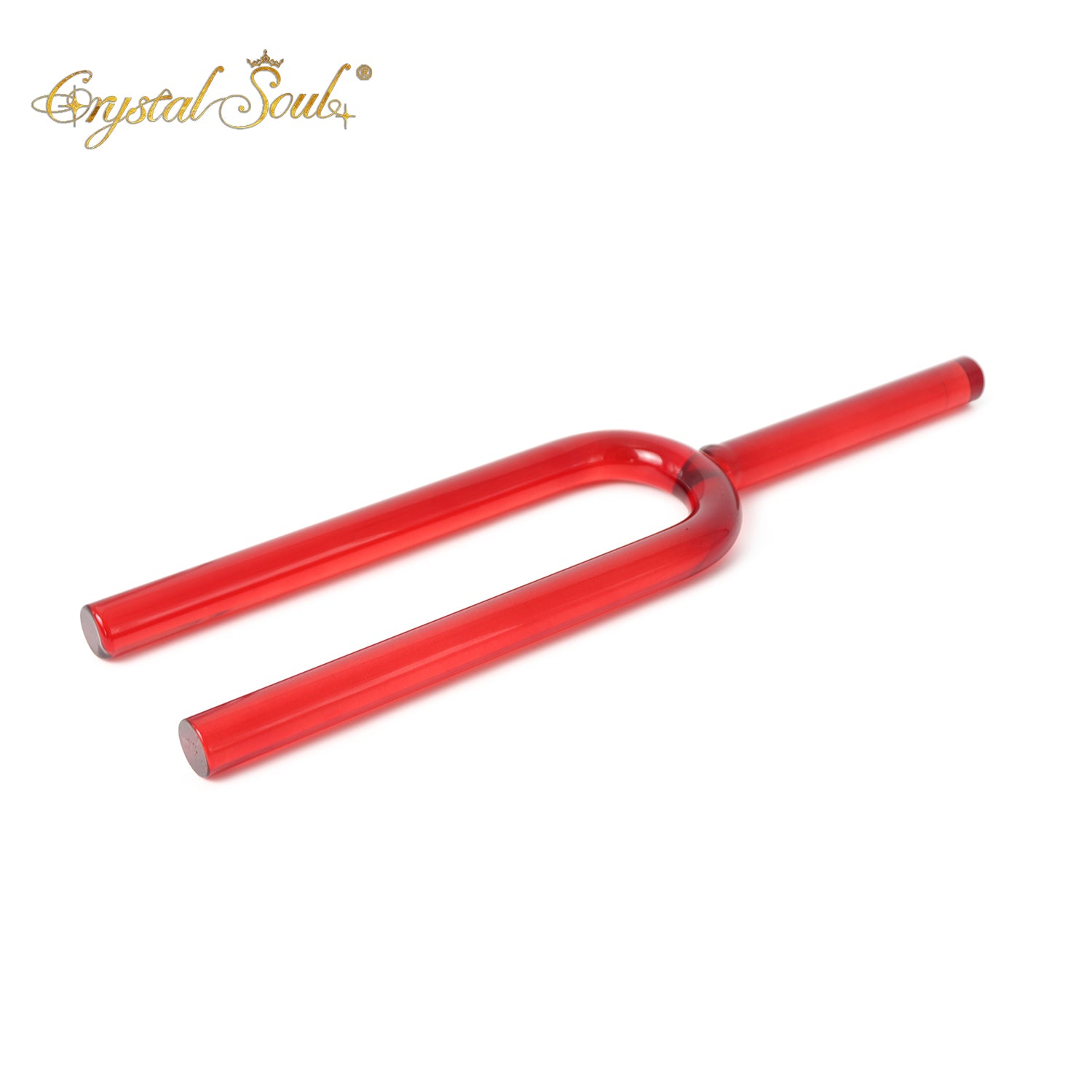 Crystal Soul Orange Crystal Singing Fork