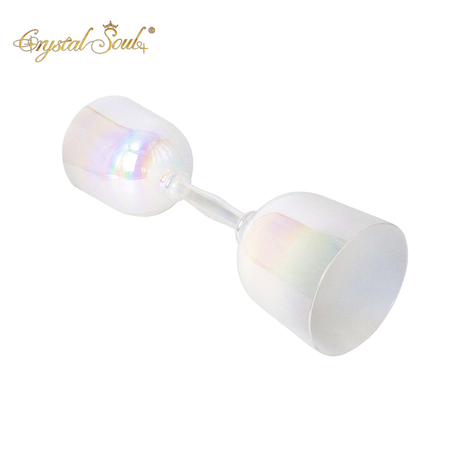 Crystal Soul Pearl White Double-headed Crystal Holy