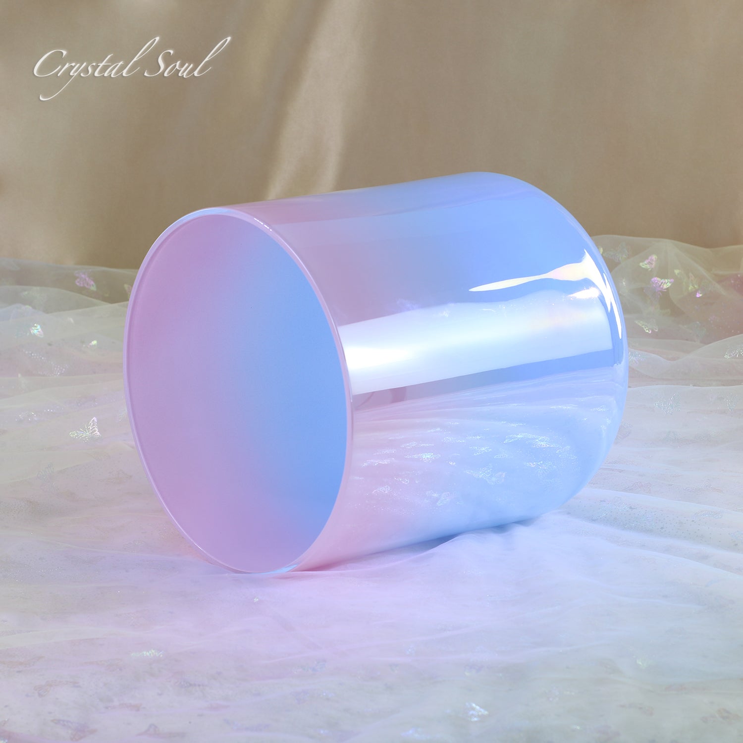 Crystal Soul Powder Azure Gradient Alchemy Crystal Bowl