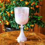 Crystal Soul High Quality Custom Engraved Pink Holy Grail Alchemy Crystal Bowl