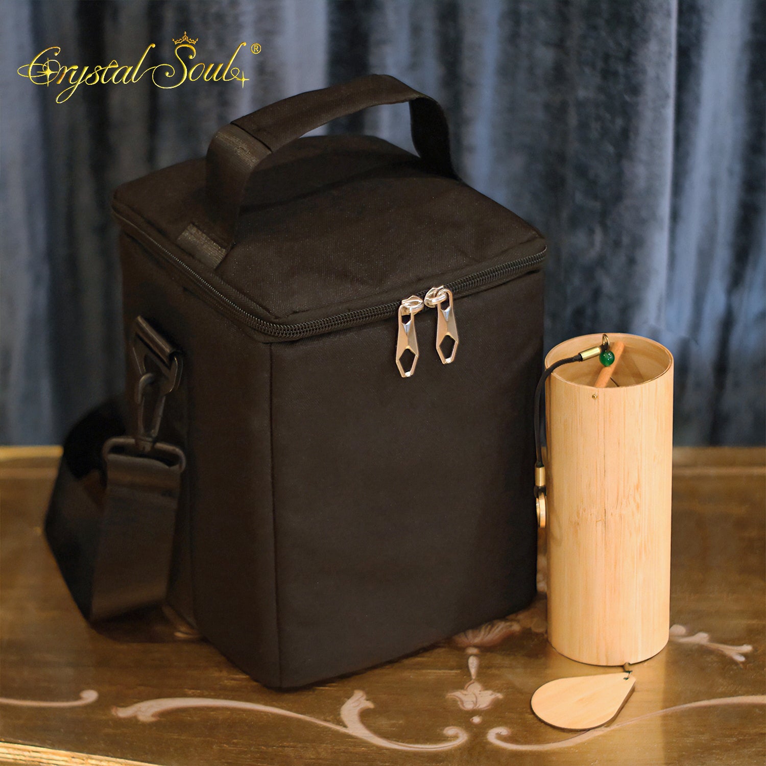 Crystal Soul Classic Four Season Chord Bamboo Wind Chime Set