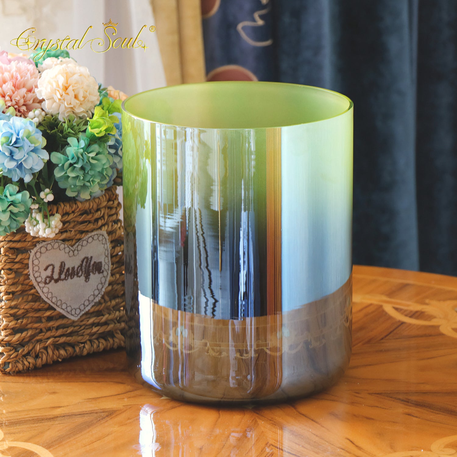 Crystal Soul High Quality Gradient Alchemy Crystal Bowl