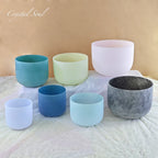 Crystal Soul High Quality Gemstone Crystal Singing Bowl Sets