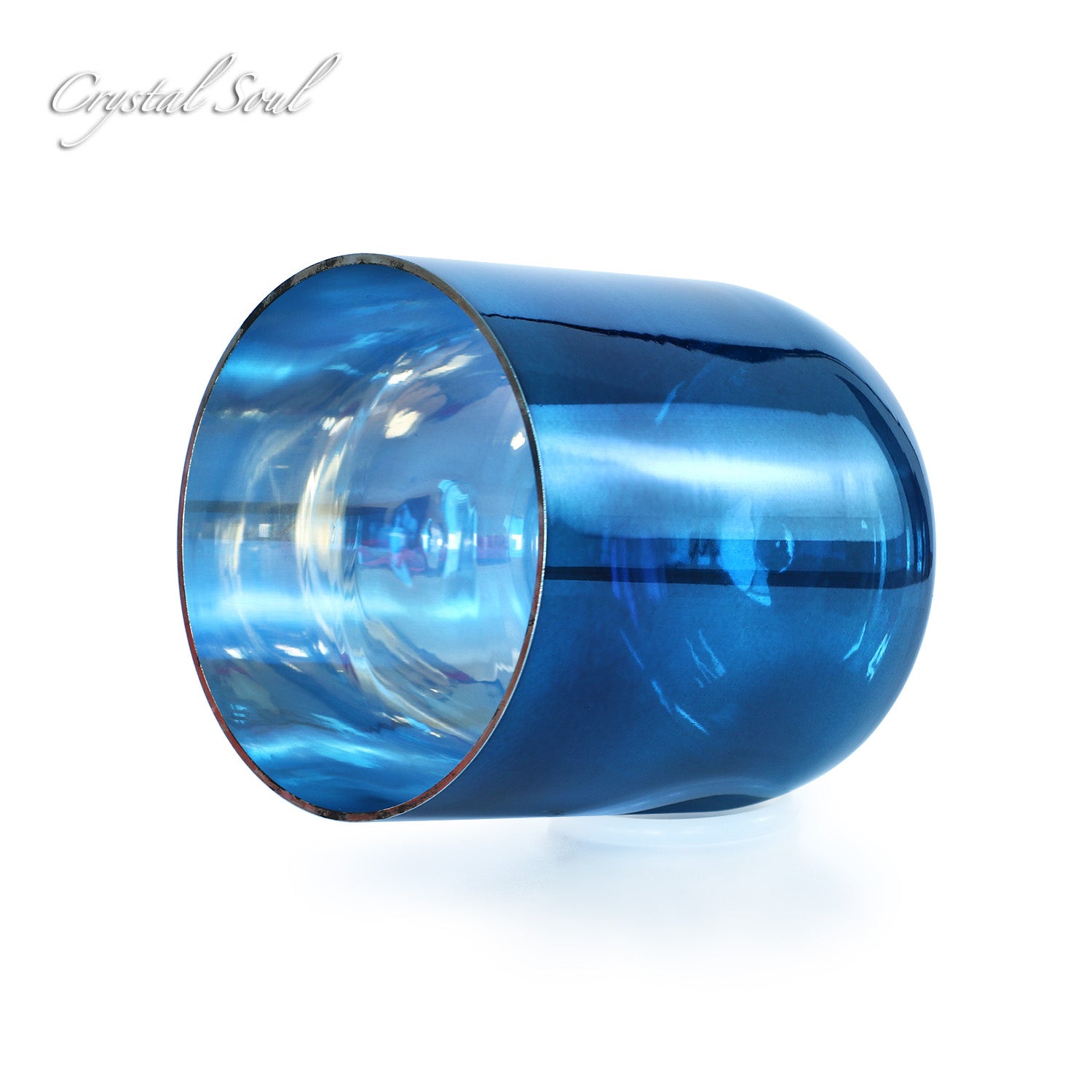 Crystal Soul Electroplated Indigo Crystal Singing Bowl