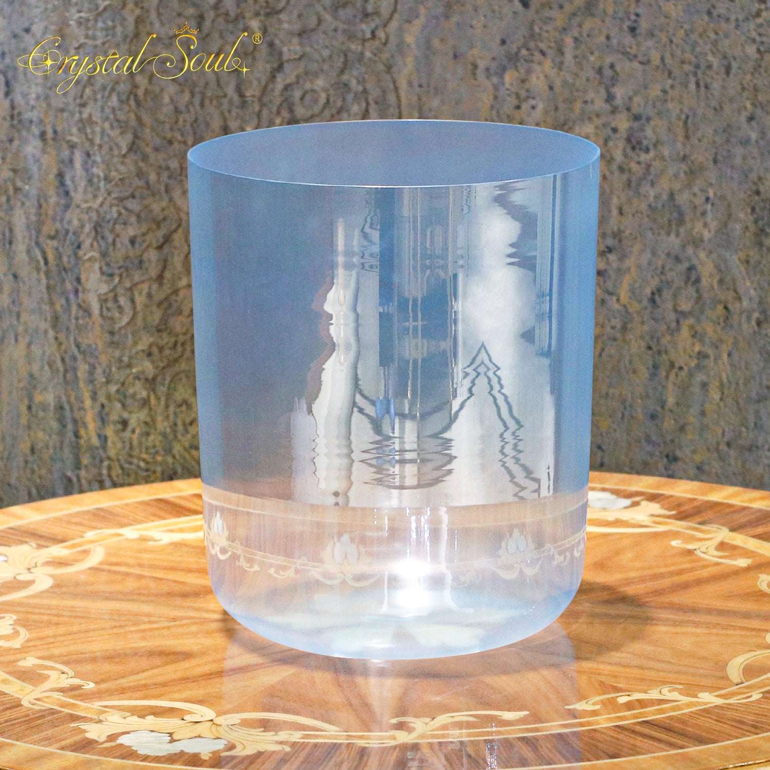 Crystal Soul Pearl Azure Alchemy Crystal Bowl