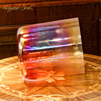 Crystal Soul Classic Chakra Clear Gradient Orange Alchemy Crystal Bowl