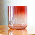 Crystal Soul Red Gradient Alchemy Crystal Bowl