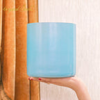 Crystal Soul Blue Glazed Alchemy Crystal Bowl