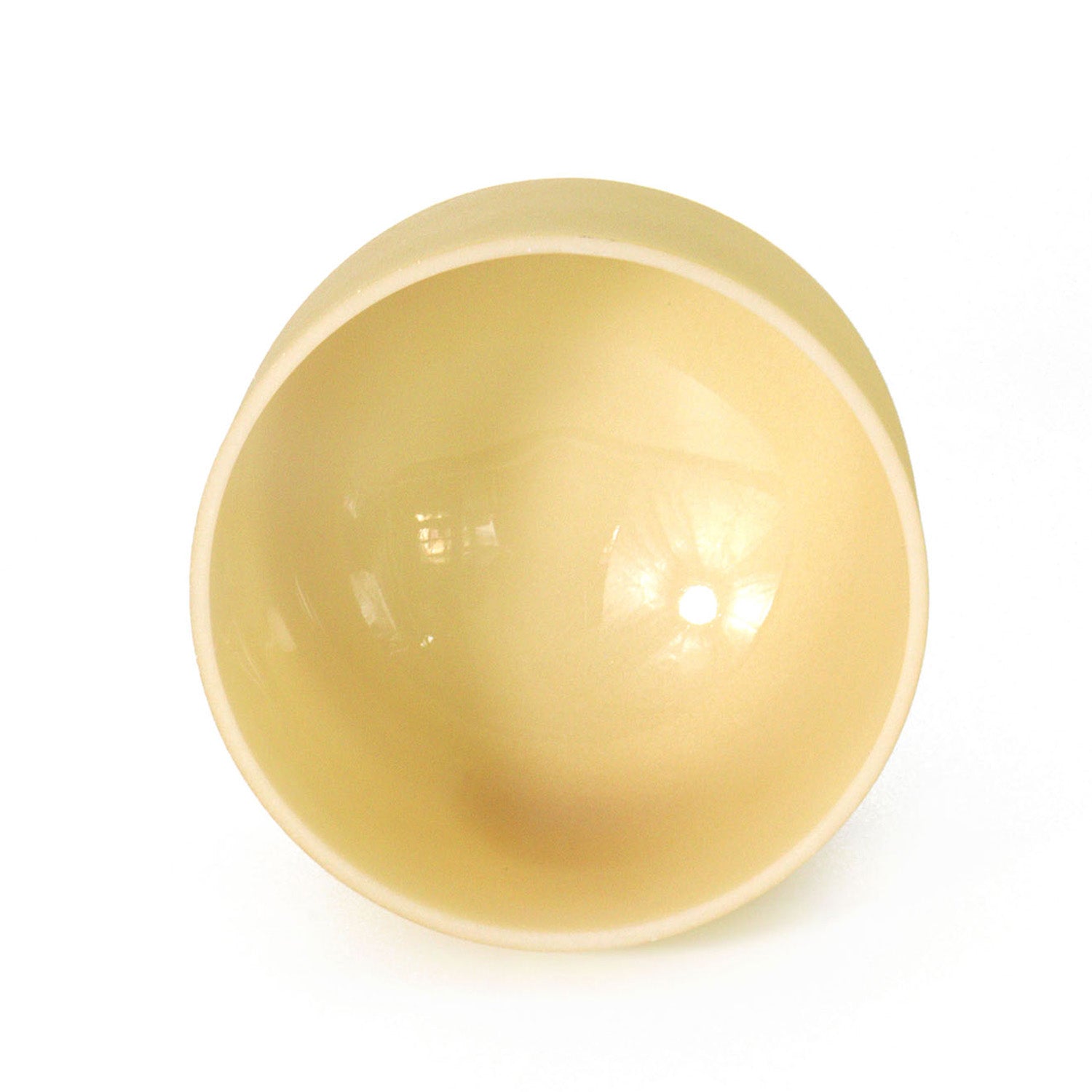 Crystal Soul Gold Quartz Frosted Crystal Singing Bowl