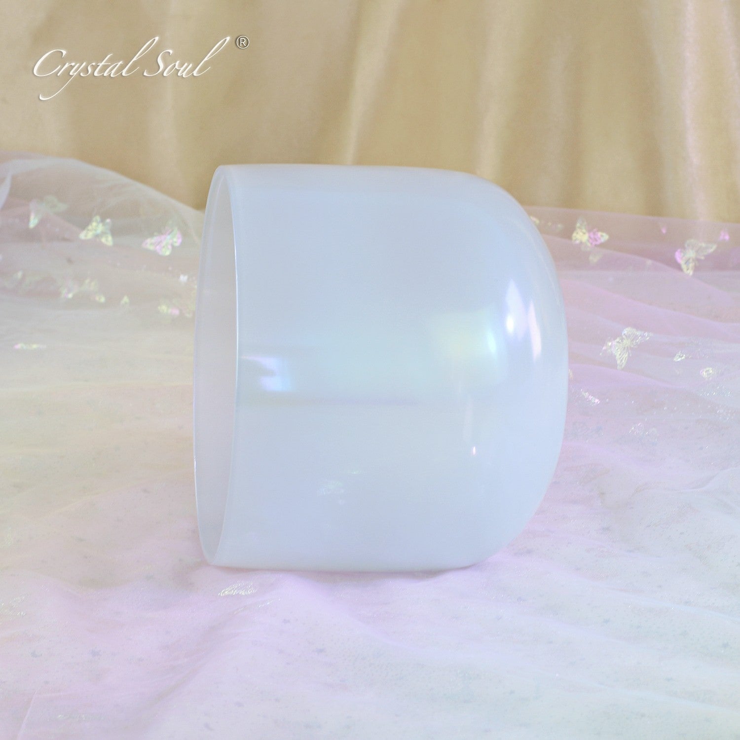 Crystal Soul Pearl White Alchemy Crystal Bowl