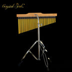 Crystal Soul 36/25 Sets of Golden Wind Chime with Bracket the Percussion Instruments