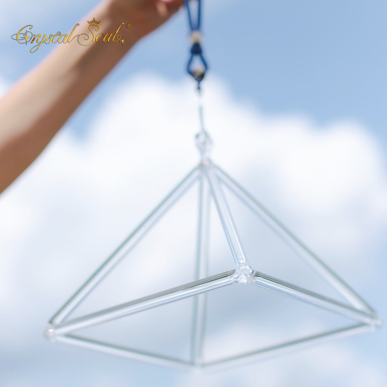 Crystal Soul Clear Crystal Pyramid