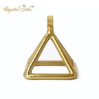 Crystal Soul Golden Mini Pyramid