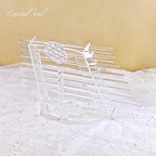 Crystal Soul Clear Cosmic Singing Harp 432hz C5-C6 for Sound Therapy and Meditation with Stand