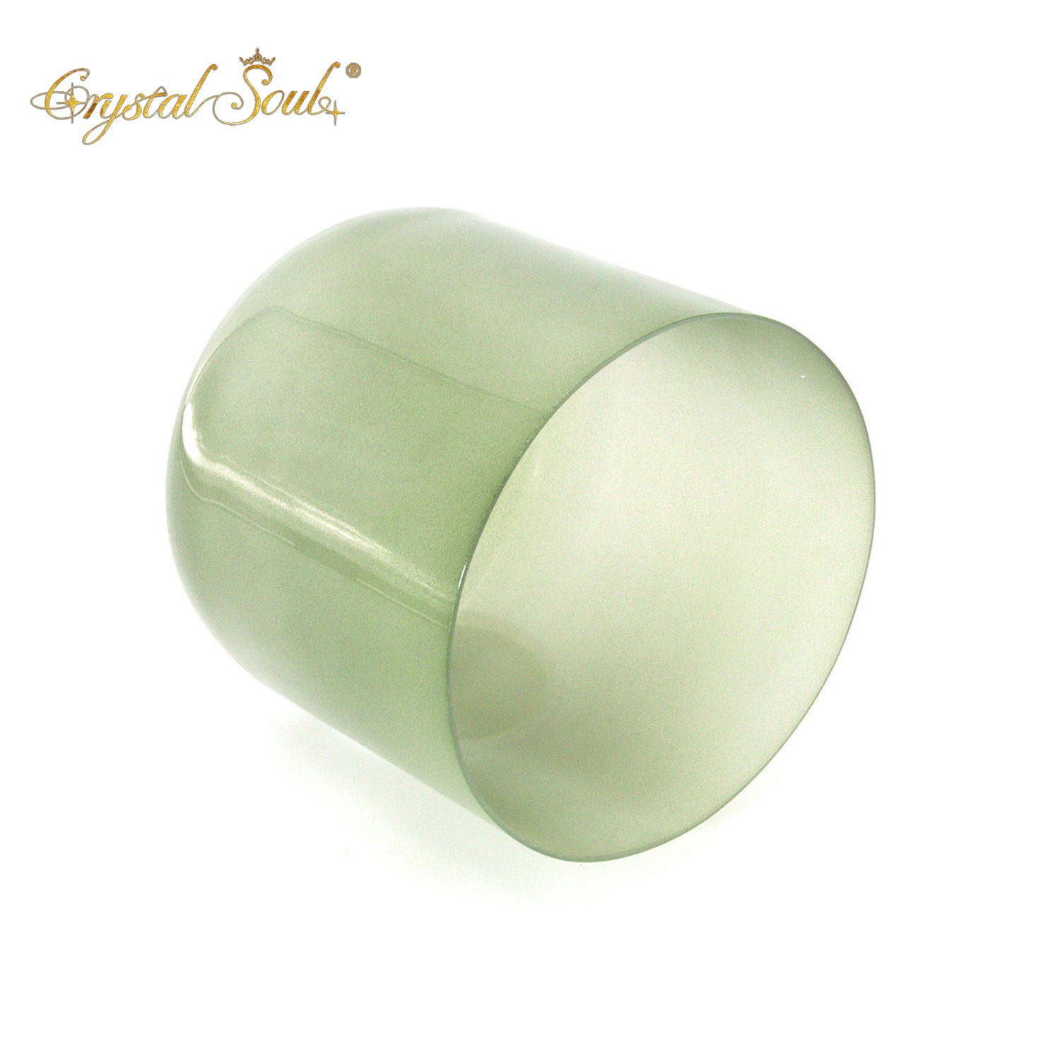 Crystal Soul Green Clear Alchemy Crystal Bowl