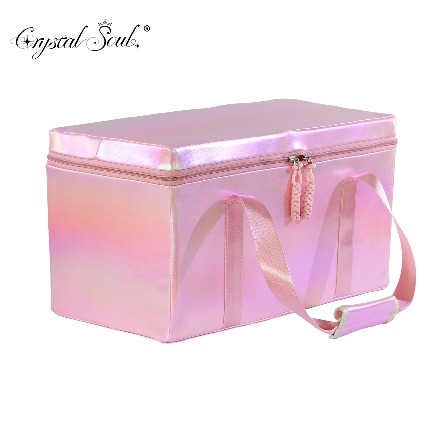 Crystal Soul Crystal Singing Bowl Pink Shockproof Bags