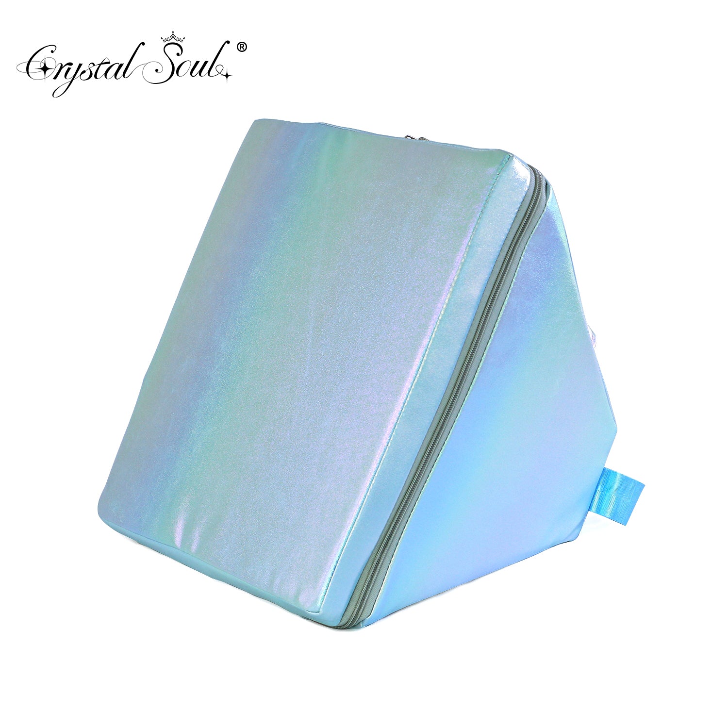 Crystal Soul Crystal Pyramid Azure Aurora Shockproof Bag