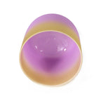 Crystal Soul Gold Pink Gradient Quartz Frosted Crystal Singing Bowl