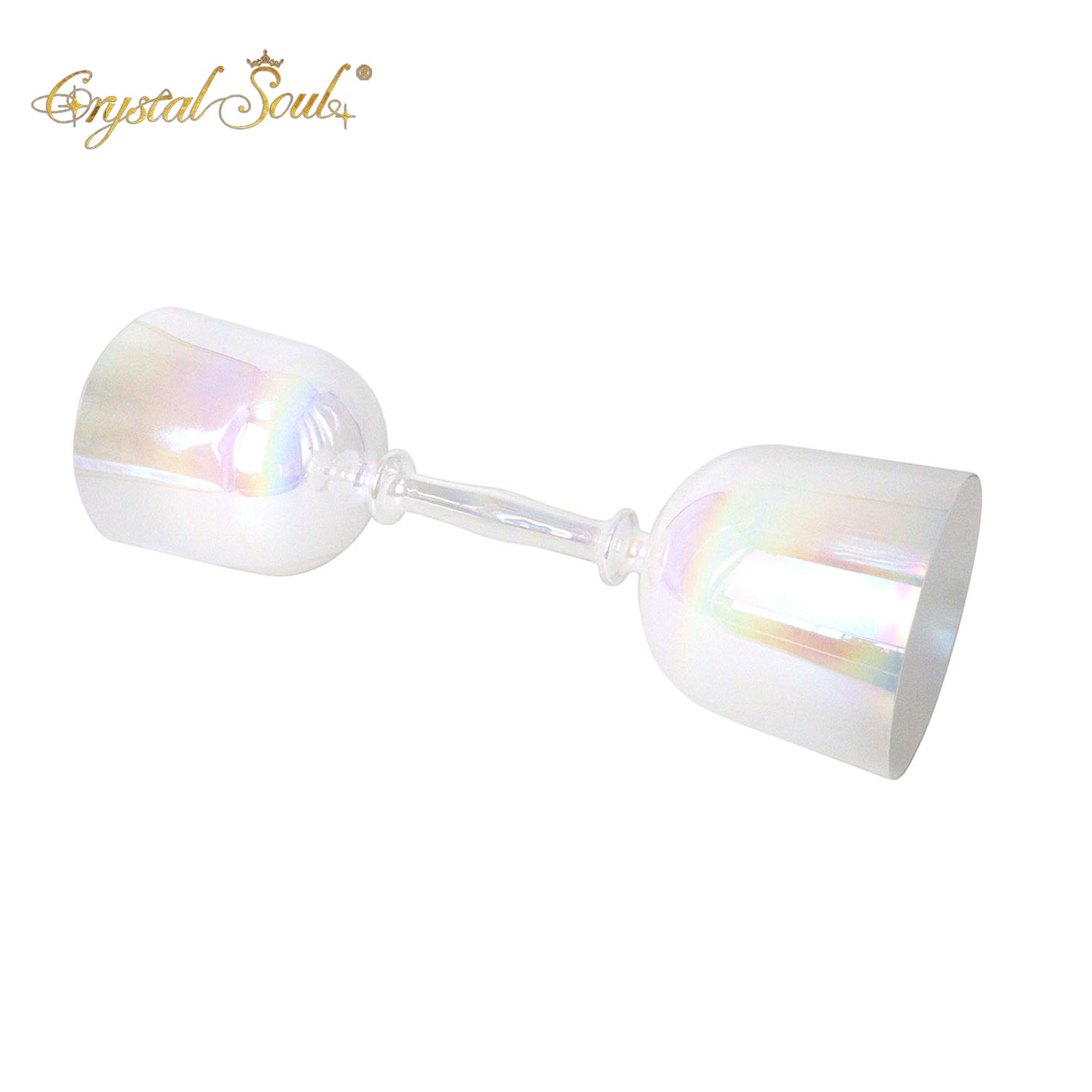 Crystal Soul Pearl White Double-headed Crystal Holy