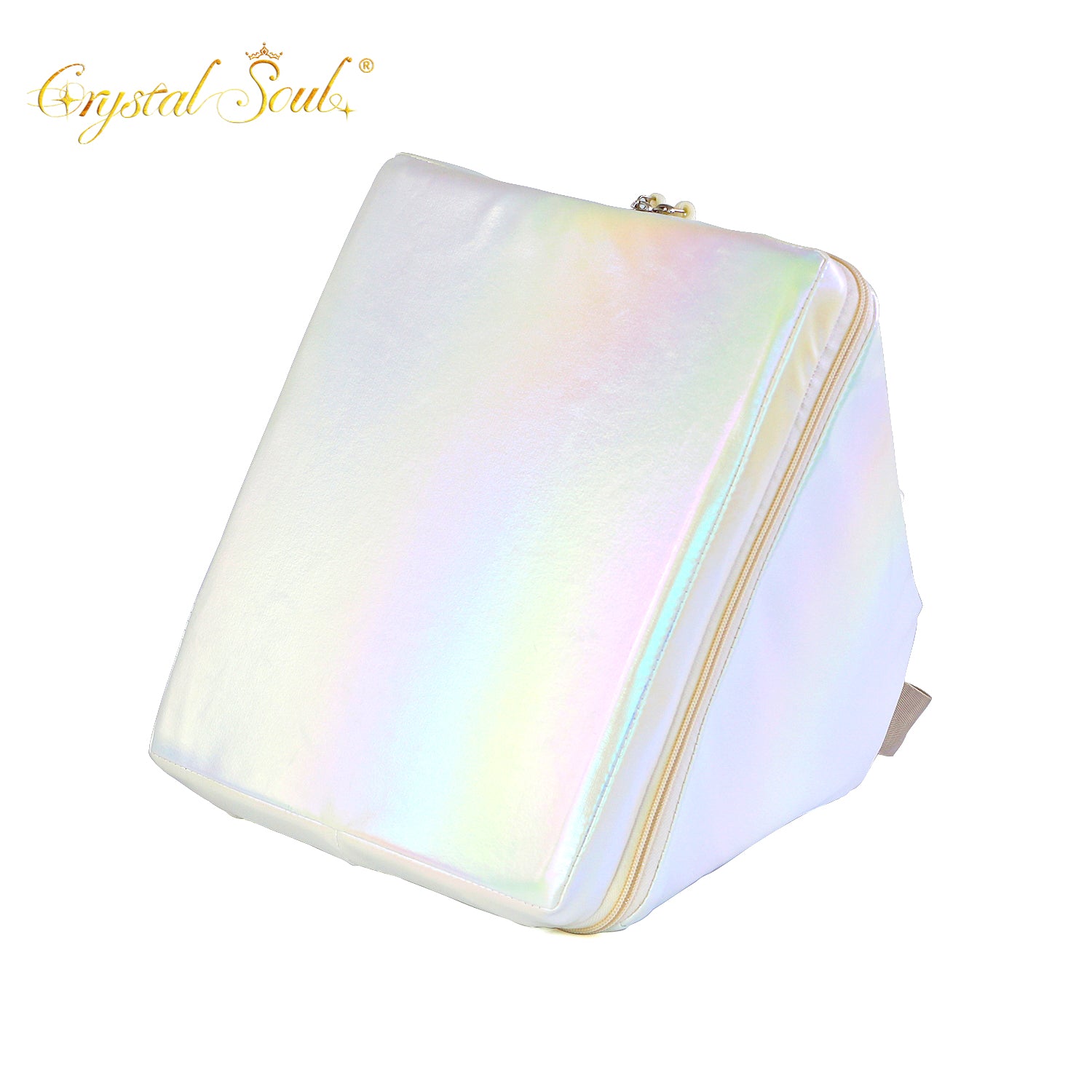 Crystal Soul Crystal Pyramid White Shockproof Bag