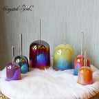 Crystal Soul Seven Chakra Frequency Alchemy Handle Crystal Bowl Set