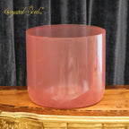 Crystal Soul 14" Rose Nude Pink Alchemy Crystal Bowl