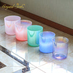 Crystal Soul New Colorway Five Elements Harmony Sound Alchemy Crystal Bowl Set