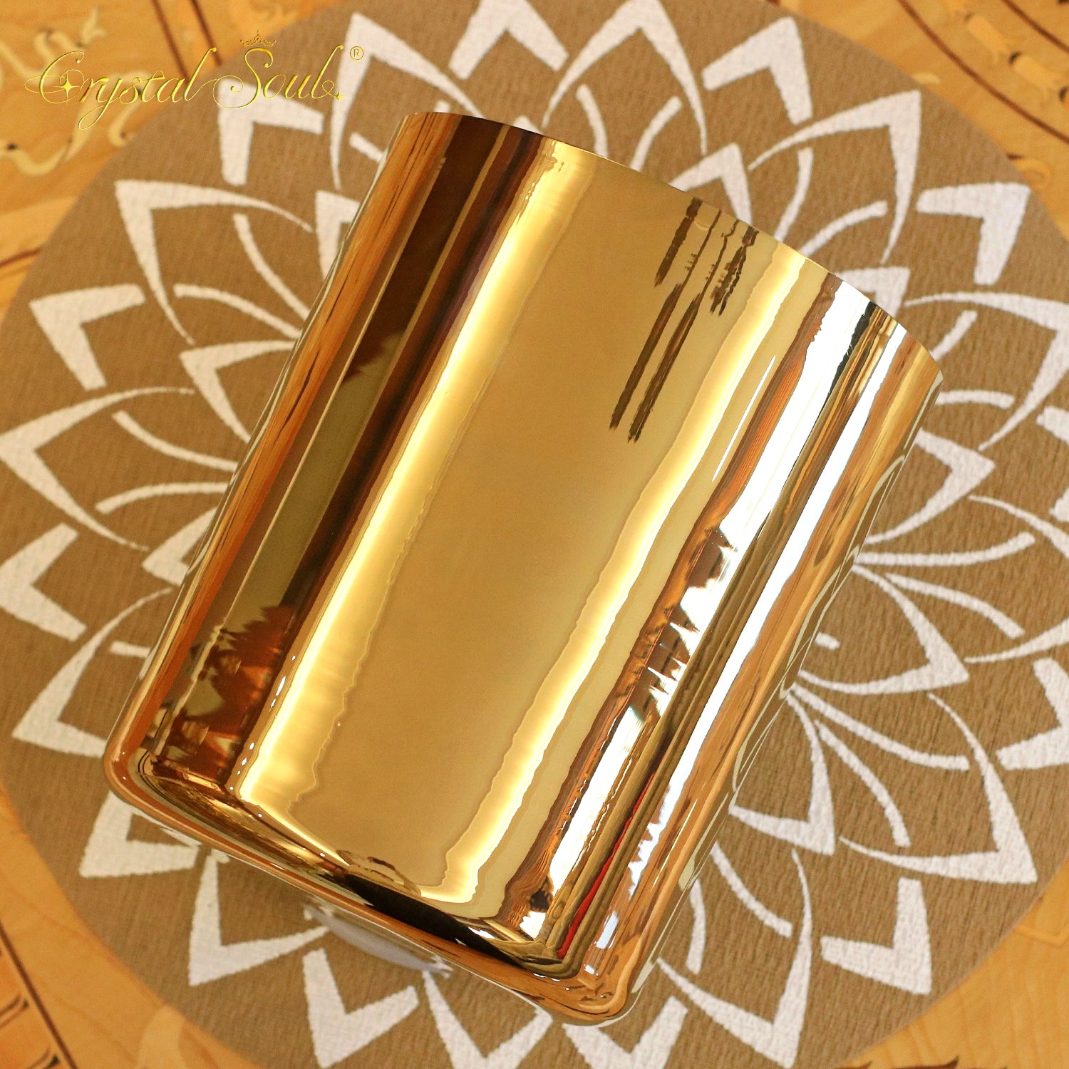 Crystal Soul High Energy 24K Gold Alchemy Crystal Bowl