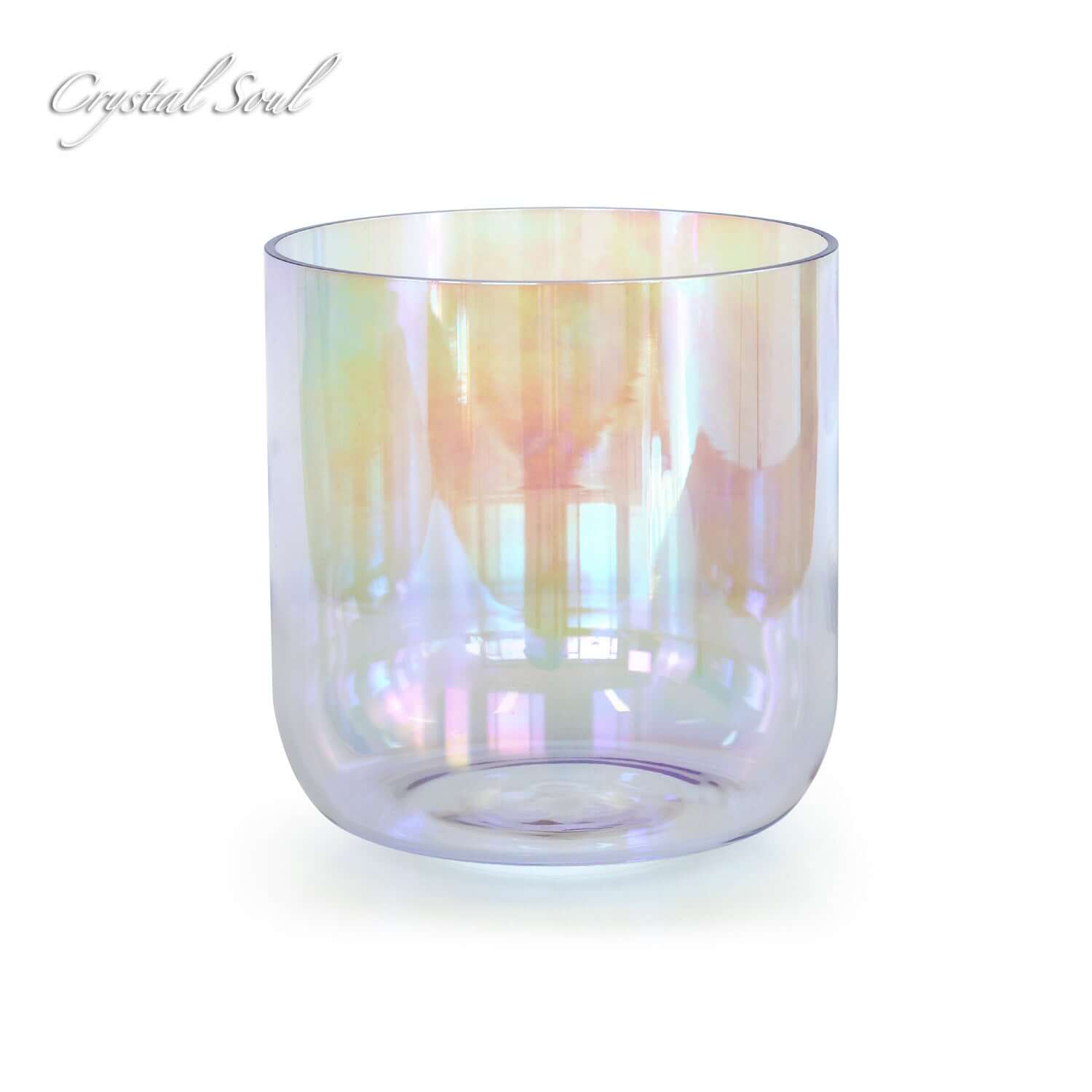Crystal Soul Purple Clear Crystal Singing Bowl