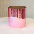 Crystal Soul Exclusive Design Metal Pink Gold Alchemy Crystal Bowl