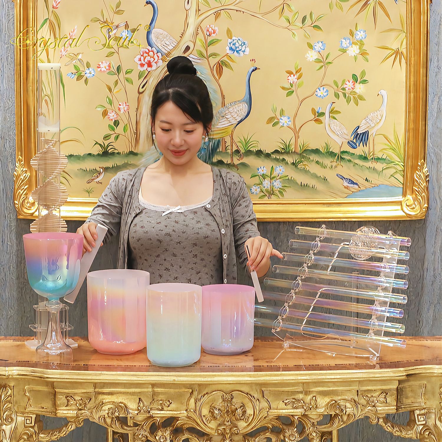 Crystal Soul 2026 Essential Concert Healing Instrument Set for Professional Sound Healer