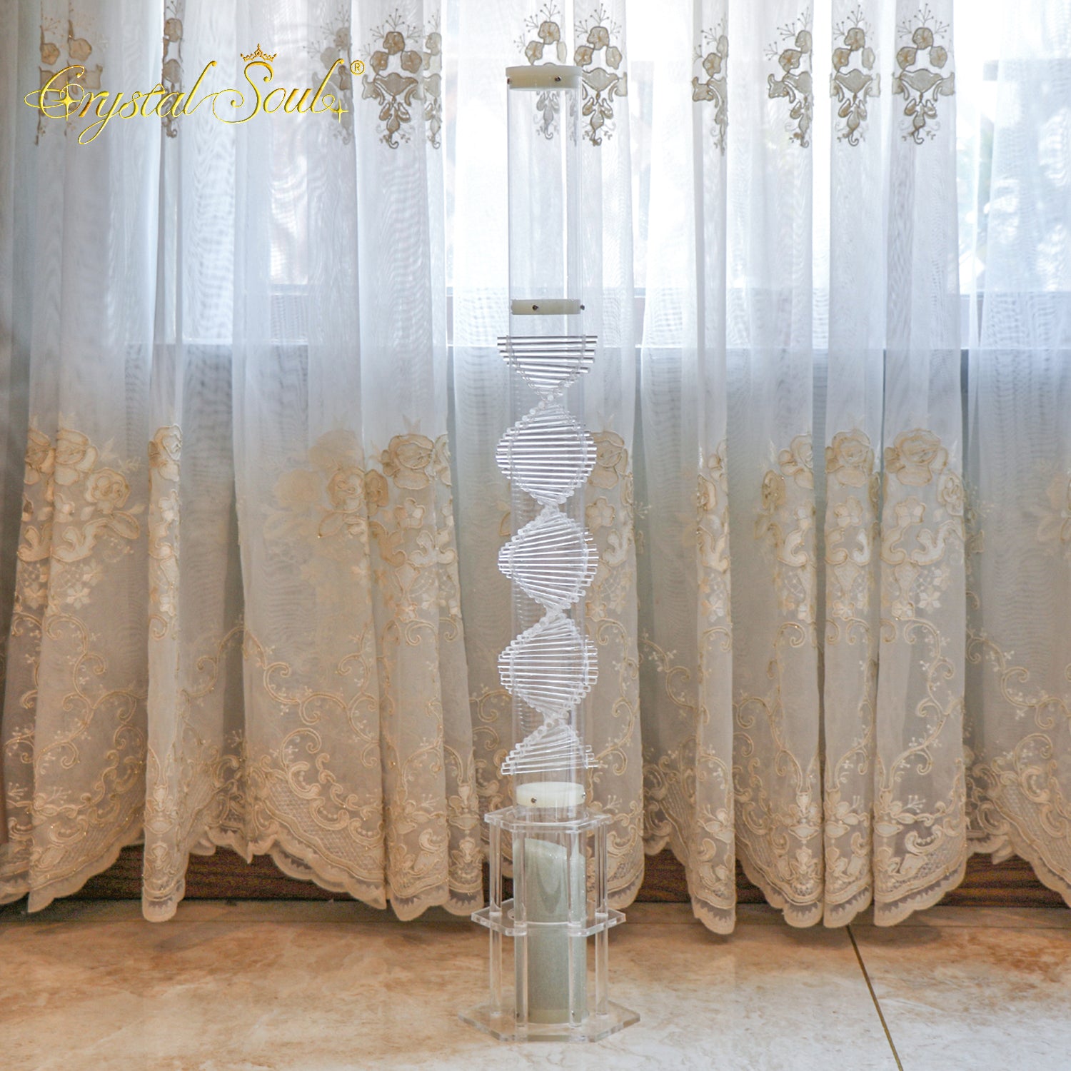 Crystal Soul Clear DNA Rain Stick