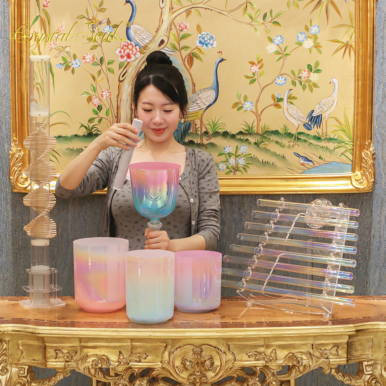 Crystal Soul 2026 Essential Concert Healing Instrument Set for Professional Sound Healer