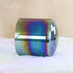 Crystal Soul Aurora Deep Green Alchemy Crystal Singing Bowl