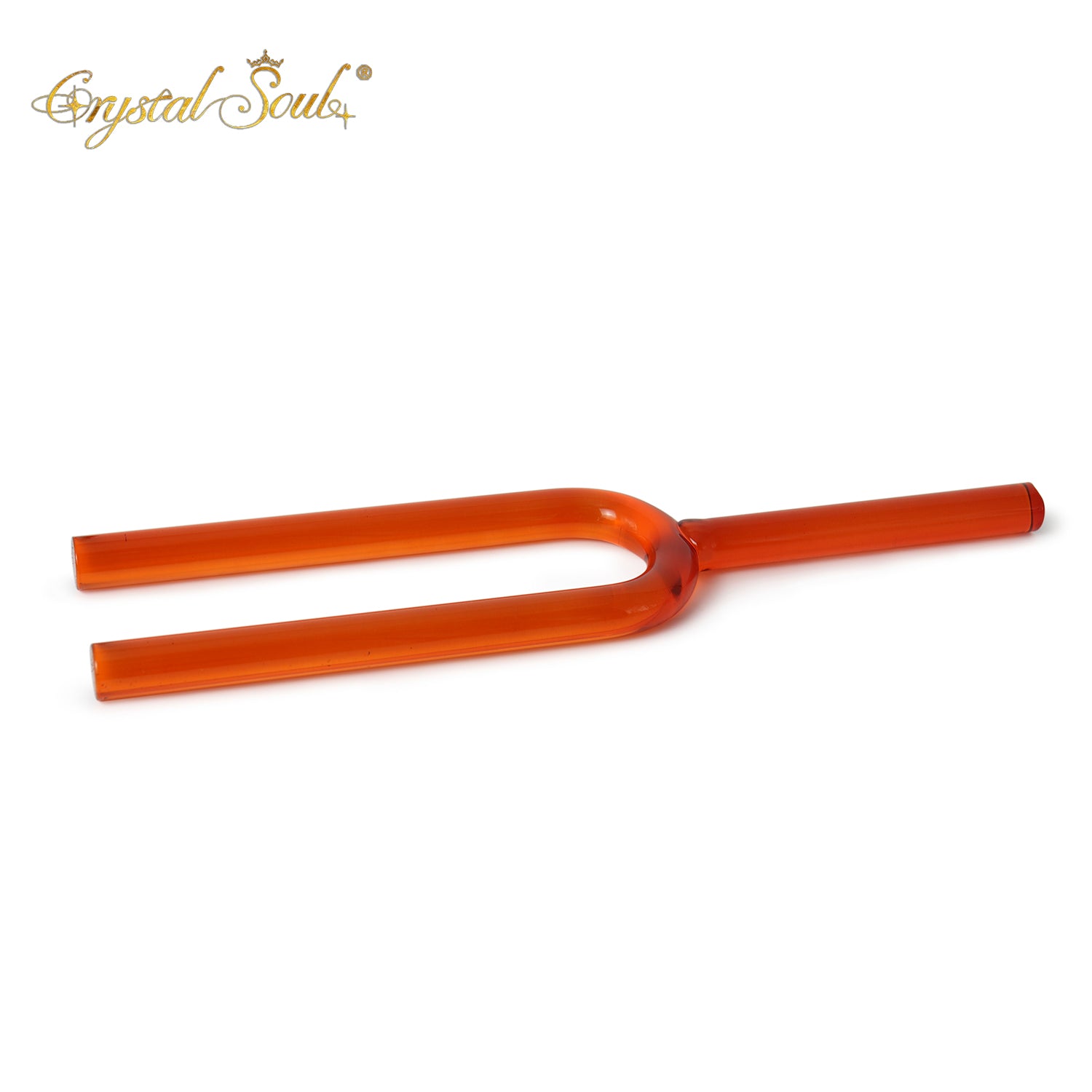 Crystal Soul Orange Crystal Singing Fork