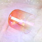 Crystal Soul Red Clear Gradient Alchemy Crystal Bowl