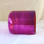 Crystal Soul Purple Electroplated Alchemy Crystal Bowl