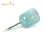 Crystal Soul Crystal Soul Turquoise Jade Handle Alchemy Crystal Bowl