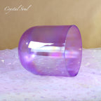 Crystal Soul Purple Aurora Alchemy Crystal Bowl
