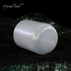 Crystal Soul Alchemy Crystal Bowl in Ink Gray