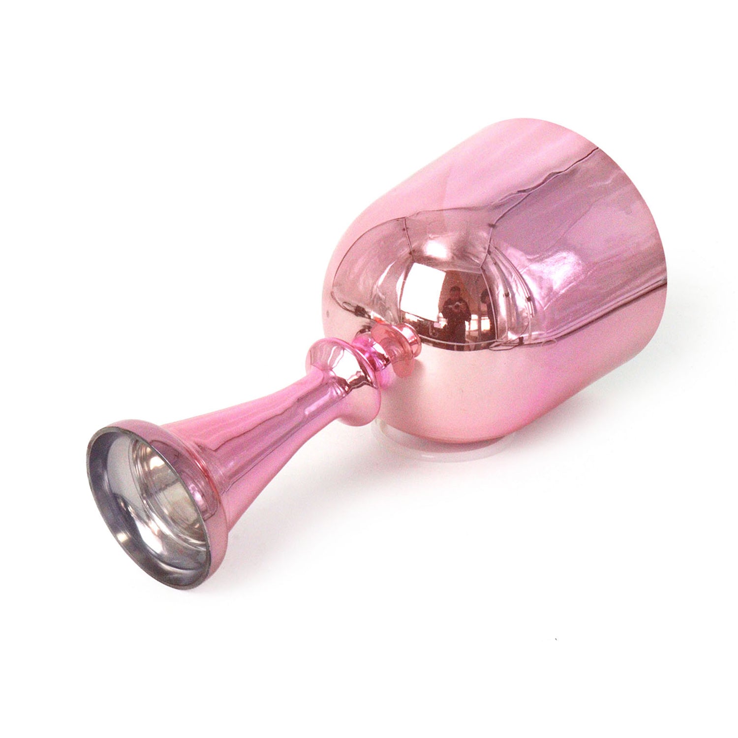 Electroplating Pink Double-headed Crystal Holy