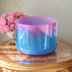 Crystal Soul New Gradient Azure-Pink Alchemy Crystal Bowl