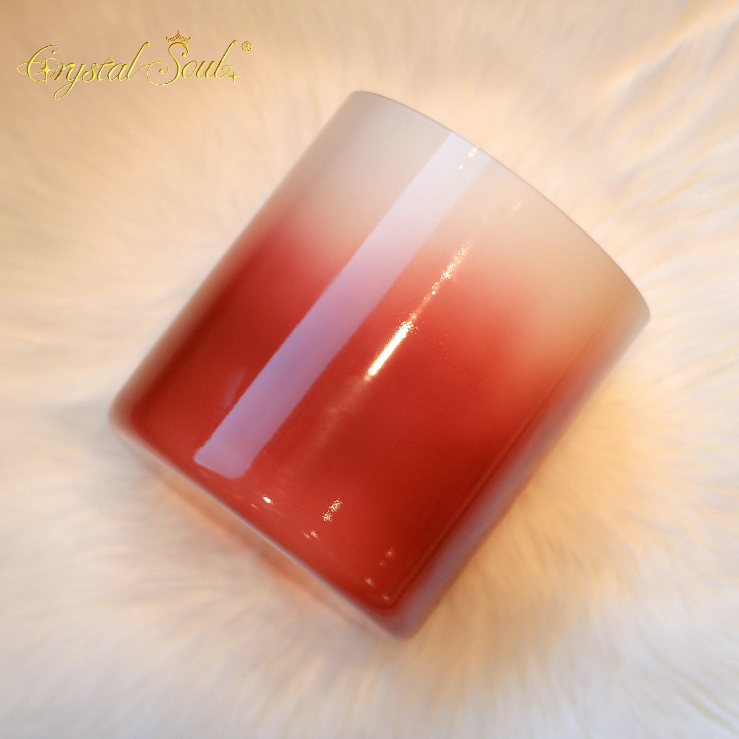 Crystal Soul Exclusive New Glaze-Red Alchemy Crystal Bowl