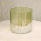 Crystal Soul Green Thickened Alchemy Crystal Singing Bowl
