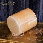 Crystal Soul New Glazed Orange Alchemy Crystal Bowl