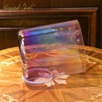Crystal Soul Classic Chakra Clear Gradient Purple Alchemy Crystal Bowl